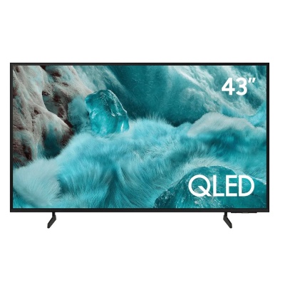 Телевизор QLED Samsung 43" QE43Q7FAAUXRU Q черный 4K Ultra HD 60Hz DVB-T2 DVB-C DVB-S2 USB WiFi Smart TV
