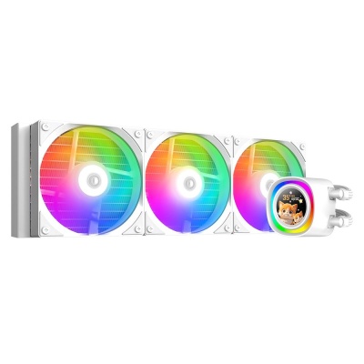 Система водяного охлаждения ID-Cooling FX360 LCD White ARGB 1150/1155/S1156/1151/1200/1700/1851, AM4/AM5