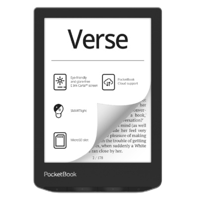 Электронная книга PocketBook 629 Verse Mist Grey (PB629-M-WW)