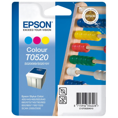 Картридж Epson I/C color St.Color 400/600/Ph/Ph700/PhEX/440/640 (C13T05204010)
