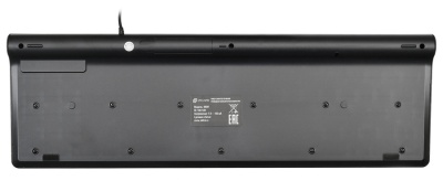 Клавиатура Оклик 480M черный/черный USB slim Multimedia