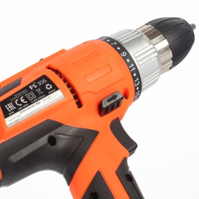 Дрель-шуруповерт Patriot FS 306 300Вт патрон:быстрозажимной