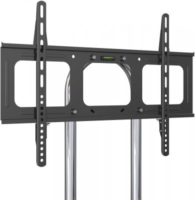 Стойка для телевизора Cactus CS-ST31, 37-75", напольный, мобильный,  черный  [cs-st31bk]