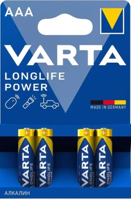 Батарейка AAA Varta LONGLIFE POWER LR03 AAA (04903121414)