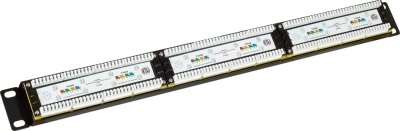 Патч-панель Lanmaster LAN-PPI24U6 19" 1U 24xRJ45 кат.6 UTP