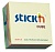 Блок самоклеящийся бумажный Stick`n 21013 76x76мм 400лист. 70г/м2 пастель 4цв.в упак.