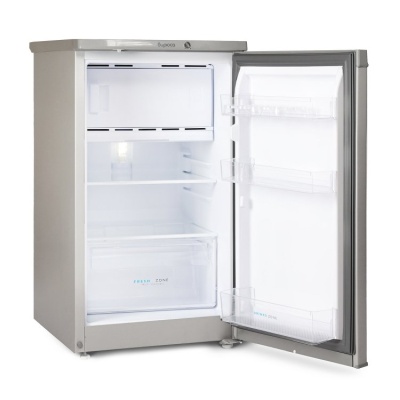 Холодильник Бирюса M408 металлик однокамерный 88/27л морозилка сверху