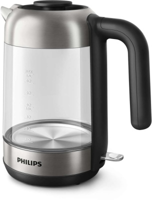 Чайник электрический Philips HD9339/80 1.7л. 2200Вт прозрачный (корпус: стекло)