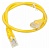 Патч-корд Lanmaster UTP TWT-45-45-0.5-YL вилка RJ-45-вилка RJ-45 кат.5е 0.5м желтый ПВХ (уп.:1шт)
