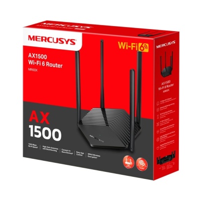 Mercusys MR60X Двухдиапазонный Wi-Fi роутер AX1500