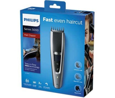 PHILIPS HC5630/15 Машинка для стрижки, серебристый/черный