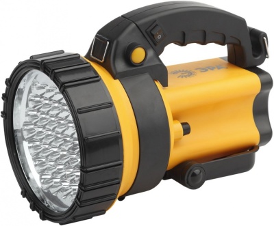 Фонарь аккумуляторный Эра PA-603 желтый/черный 3Вт лам.:светодиод. (Б0031034)