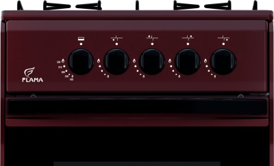 Плита Газовая Flama RG 24019 B коричневый