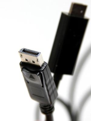 Кабель-переходник VCOM Telecom DisplayPort M —  HDMI M 1.8м (TA494)