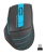 Мышь A4Tech Fstyler FG30 серый/синий оптическая (2000dpi) беспроводная USB (6but)