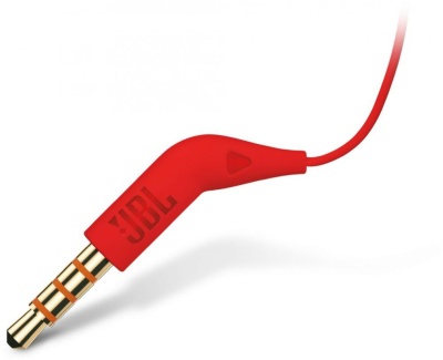 Гарнитура вкладыши JBL Т110 1.2м красный проводные в ушной раковине (JBLT110RED)