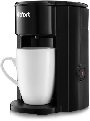Кофеварка капельная Kitfort KT-763 350Вт черный