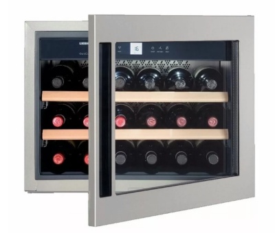 Встраиваемый винный шкаф Liebherr WKEes 553-26 001, нержавеющая сталь
