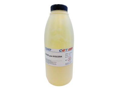Тонер Cet PK202 OSP0202Y-100 желтый бутылка 100гр. для принтера Kyocera FS-2126MFP/2626MFP/C8525MFP