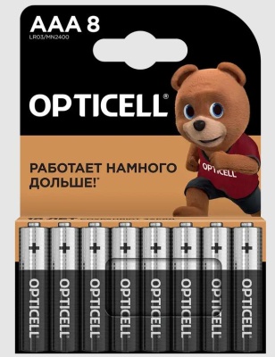Батарея BASIC AAA 8 PCS 5051009 OPTICELL