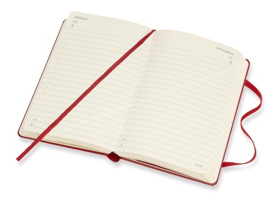 Ежедневник Moleskine CLASSIC Pocket 90x140мм 400стр. красный