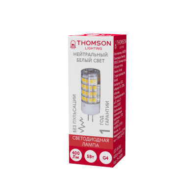 THOMSON LED G4 5W 400Lm 4000K