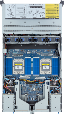 Серверная платформа Gigabyte Server Platform R283-Z94 Rev.3x / 2U / 2xAMD (9004/9005) / 2xHS / 24xDIMM / 12xLFF NVME/SAS/SATA + 4xSFF SATA/SAS + 3xM.2 PCIe Gen3 / 2x1GbE / 2xOCP 3.0 / 2xFHHL / 2x1600W / Rails / 1Y