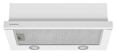 Вытяжка встраиваемая Maunfeld VS Light 60 белый управление: кулисные переключатели (1 мотор)