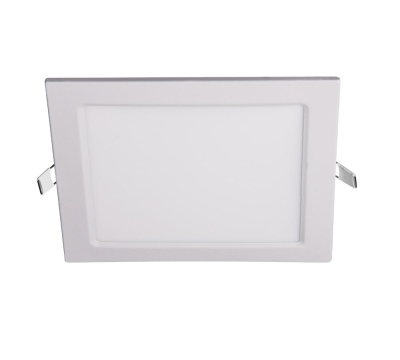 Светильник светодиодный ДВО-12w 6500K 800 Лм IP40 WH 170мм встраиваемый квадрат JazzWay 5008366A