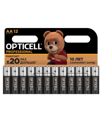 Батарея PROFESSIONAL AA 12 PCS 5052005 OPTICELL