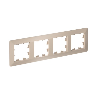 ATLASDESIGN AIR 4-постовая РАМКА, ПЕСОЧНЫЙ/дымчатый белый