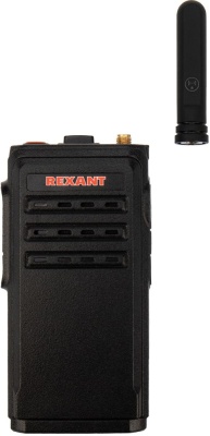 Рация Rexant R-1 16кан. до 9км аккум. черный/красный (46-0871)