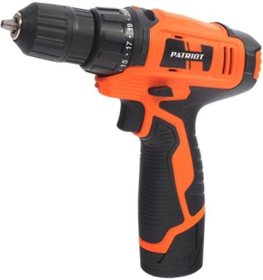 Дрель-шуруповерт Patriot THE ONE BR 104Li аккум. патрон:быстрозажимной (кейс в комплекте)