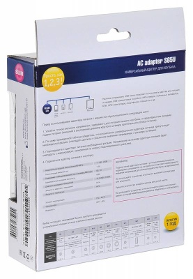 Блок питания Ippon S65U автоматический 65W 15V-19.5V 11-connectors 3.5A 1xUSB 2.1A от бытовой электросети LED индикатор