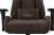 Кресло игровое Бюрократ VIKING KNIGHT Fabric темно-коричневый Light-10 с подголов. крестовина металл