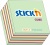 Блок самоклеящийся бумажный Stick`n 21341 76x76мм 400лист. 70г/м2 неон+пастель розовый 3цв.в упак.