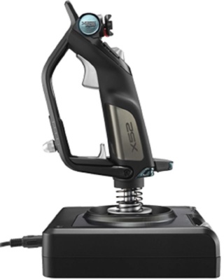 джойстик и рычаг управления двигателем для авиа и космических симуляторов Logitech G X52 Professional HOTAS (945-000003)