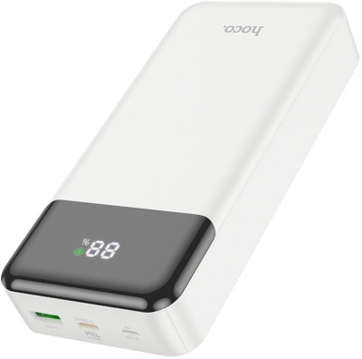 Мобильный аккумулятор Hoco J102A Cool figure white 20000mAh QC/PD 20W 3A USB-A/USB-C белый