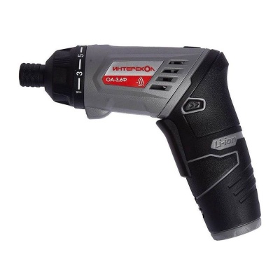 Шуруповерт Интерскол ОА-3.6Ф аккум. патрон:держатель бит 1/4"
