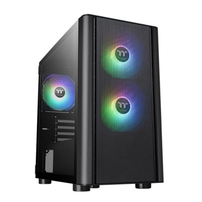 V150 TG ARGB Breeze Edition CA-1R1-00S1WN-02 Mini Tower, Black/Win/SPCC/Tempered Glass*1/ Mesh Front Panel/120mm ARGB Fan*3 (527767)