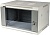 Шкаф коммутационный Lanmaster TWT-CBWPG-9U-6X6-GY 9U 600x600мм пер.дв.стекл 60кг серый