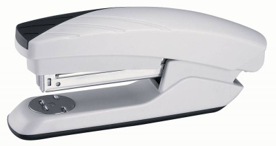 Степлер Kw-Trio 5575 Half-strip Bias 24/6 (20листов) светло-серый/черный 100скоб закрытый/открытый