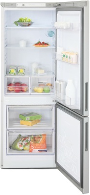 Холодильник Бирюса Б-M6034 серебристый металлик (двухкамерный)