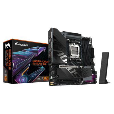 Материнская плата Gigabyte B850M AORUS ELITE WIFI6E, RTL