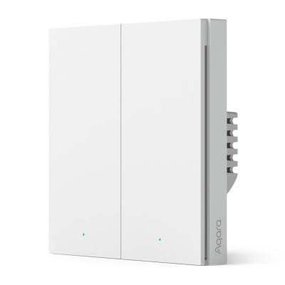 Умный выключатель Aqara Smart Wall Switch H1 EU (Neutral, Double Rocker) (WS-EUK04)