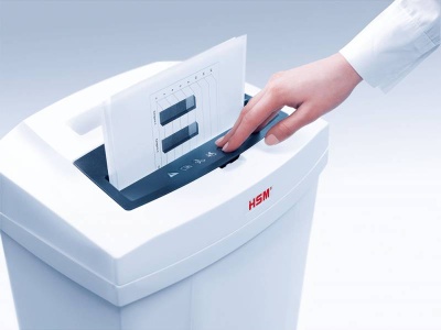 Шредер HSM Securio С14-4х25 (секр.P-4)/фрагменты/7лист./20лтр./скрепки/скобы/пл.карты