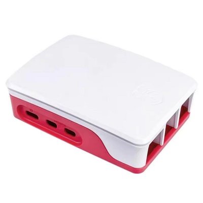 Пластиковый корпус RA795 для Raspberry Pi 5 c активным вентилятором