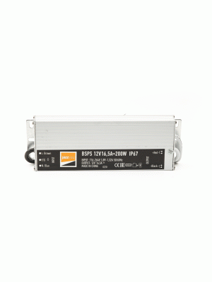 Драйвер BSPS 12V 16.5A 200W влагозащищенный IP67
