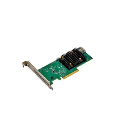 Broadcom 05-50134-03 Контроллер 9540-8i PCIe 4.0 x8 LP, SAS/SATA/NVMe, RAID 0,00,1,10, 8port(1*int SFF8654), SAS3808