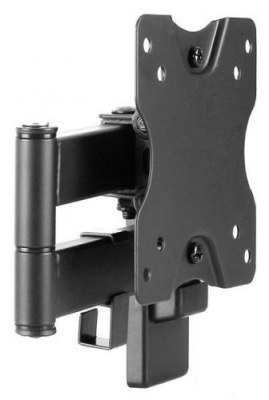 Кронштейн для телевизора Ultramounts UM 866B черный 15"-42" макс.20кг настенный поворот и наклон